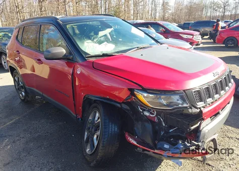 2018 Jeep Compass Trailhawk 4X4 from USA, damaged, VIN 3C4NJDDB9JT232560